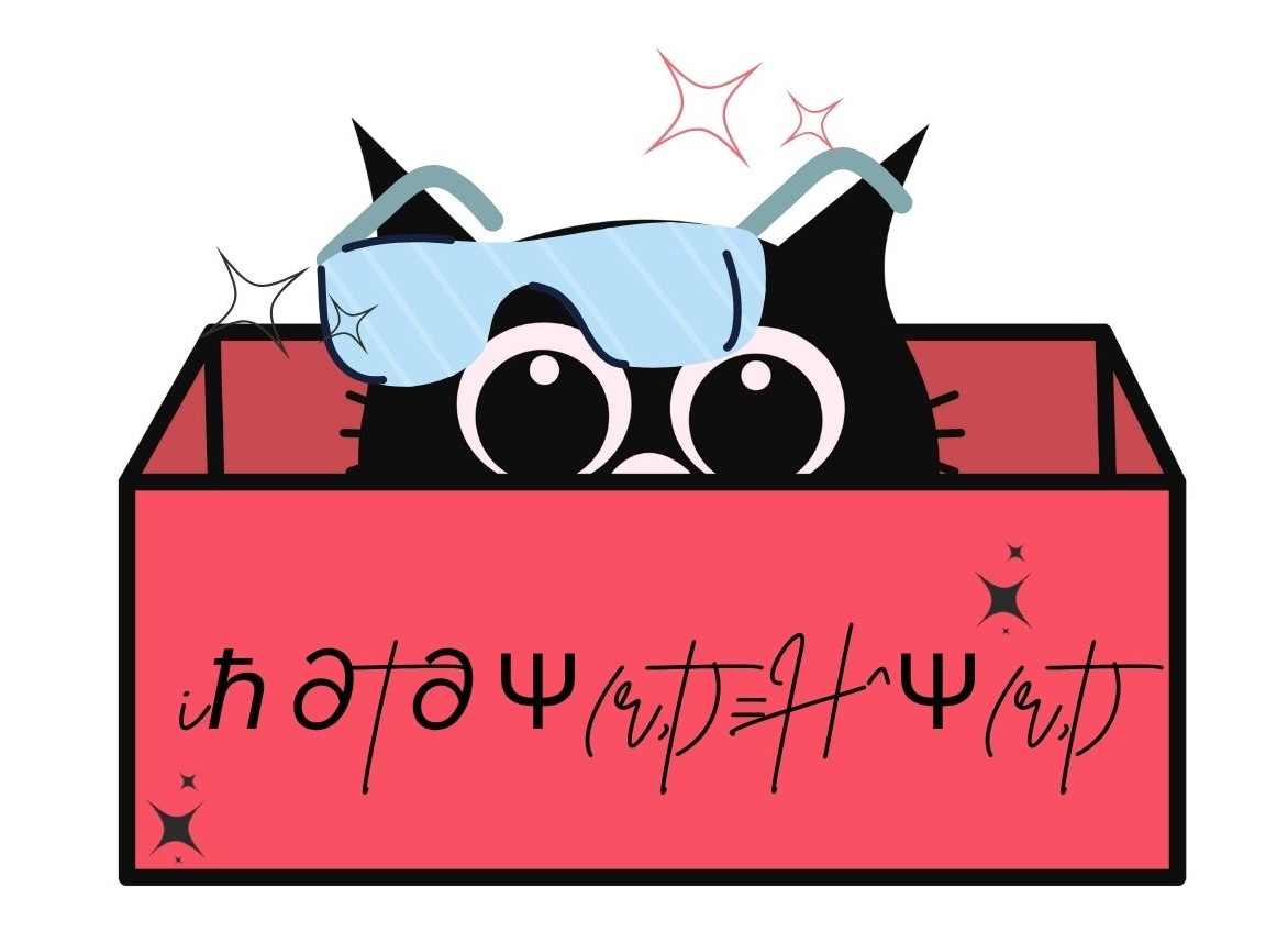 Sticker 2: Lab cat